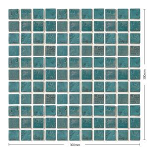 名古屋モザイク / プリントモザイク Print Mosaic 23角紙貼り