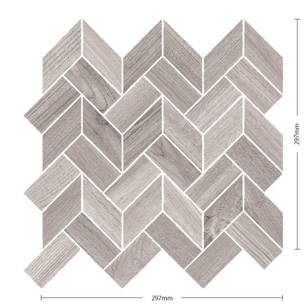 名古屋モザイク / ナチュラレッツァ Naturalezza 297×297平裏ネット貼り 6シート...