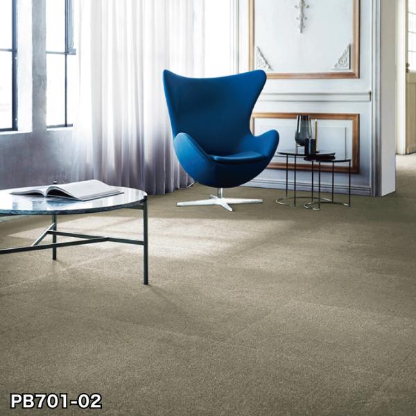 タイルカーペット プレミアムバンク SOLO ソロ 12枚入 PB701-02 / 川島織物セルコン