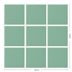 LIXIL INAX / ミスティキラミック ブライト釉 100mm角平 内装用壁