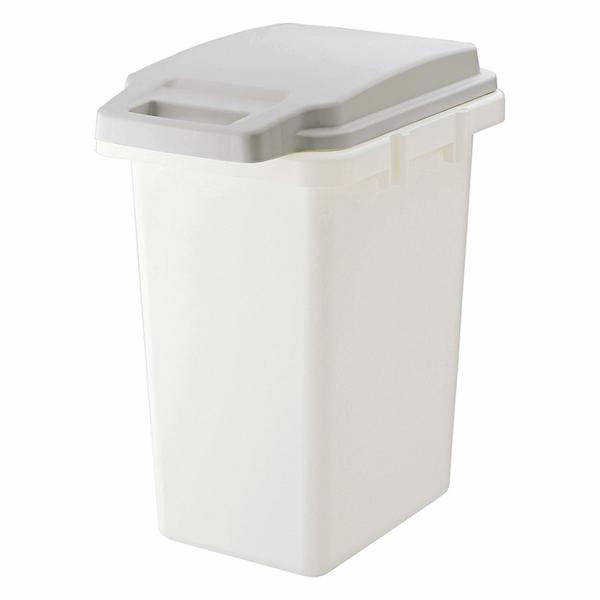 抗菌ペール 防臭 33JS ゴミ箱 グレー 灰色 おしゃれ 北欧 抗菌 防汚 衛生的 持ち手付 フタ...