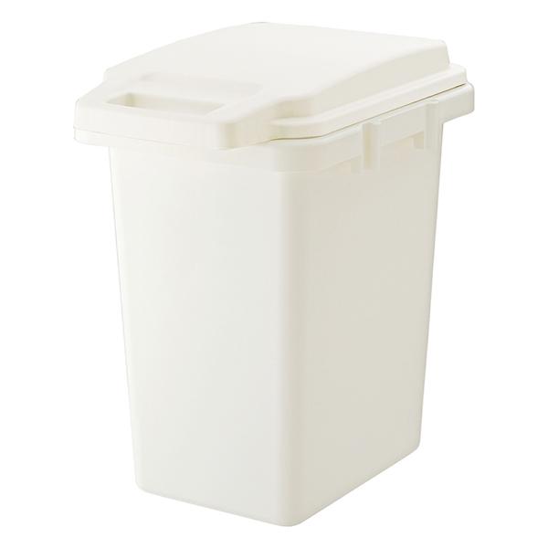 抗菌ペール 防臭 33JS ゴミ箱 ホワイト 白 おしゃれ 北欧 抗菌 防汚 衛生的 持ち手付 フタ...