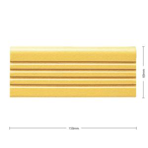 名古屋モザイク / 6号階段タイル Rokugou Kaidan 150×60mm 黒 K 名古屋モザイク / 6号階段タイル Rokugou Kaidan 150×60mm 黒 K