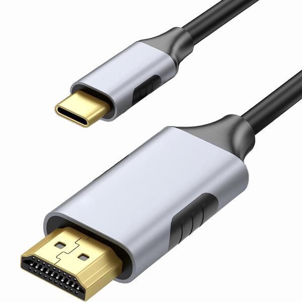 Tekwill USB-C Type-c to HDMI 変換ケーブル 4K@60Hz 設定不要、電...
