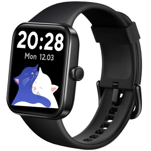 ALERTSEAL 1.69インチ大画面 腕時計 Smart Watch 活動量計 歩数計フィットネ...