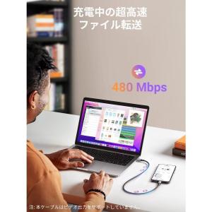 USB Type Cケーブル iPhone15...の詳細画像4