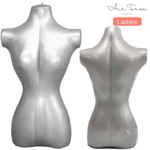 エアートルソー 空気マネキン エアトルソー 女 空気式 マネキン トルソー レディース 女性 上半身 腕 脚 アーム無し Ladie's