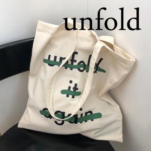 unfold01 tote bag トートバッグ レディース 韓国 キャンバス ブランド 大きめ シンプル 無地 かわいい おしゃれ ギフト｜astorejapan