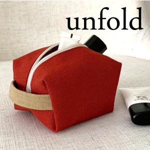 unfold Strap Pouch S ポーチ レディース 韓国 小さめ 韓国ブランド ファブリック コットン コスメ ギフト｜astorejapan