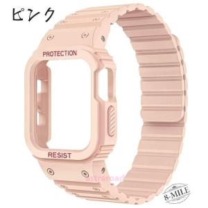 爆買 アップルウォッチ 対応 バンド ケース ...の詳細画像1