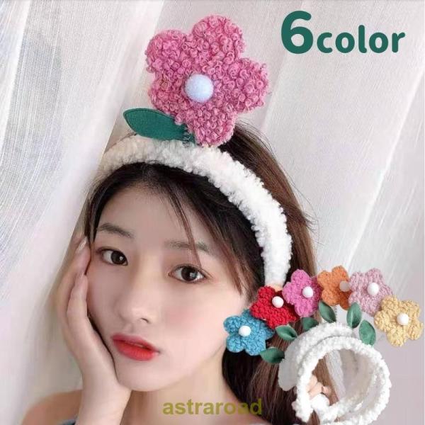 爆買 カチューシャ レディース 女性 ヘアアクセサリー 髪飾り 花 フラワー かわいい パーティ イ...