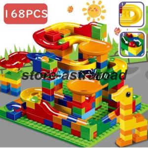 知育玩具 168pcsスロープ ルーピング セット ビーズコースター 子供 組み立 DIY 積み木 男の子 女の子 誕生日のプレゼント｜astraroad