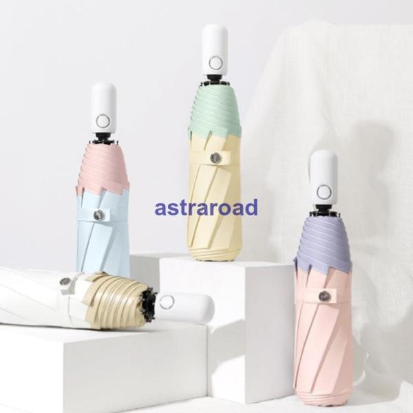 レディース 傘 可愛い 晴雨兼用 耐風 折り畳み傘 ジャンプ おしゃれ 軽量 パステルカラー きれい...