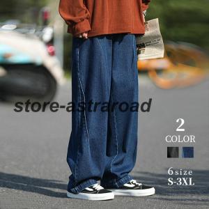 黒 サルエルパンツ ゴム入りウエスト hukudokoro_as08-54