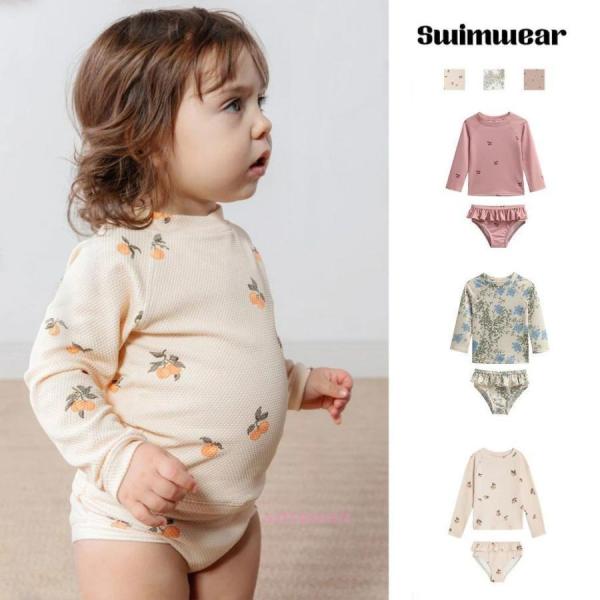 ベビー 水着 男の子　女の子 80　90　キッズ　水着　ラッシュガード　セパレート 男児 子供用 水...