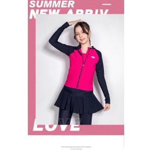 水着 ジュニア 女の子 水着 ラッシュガード ...の詳細画像1