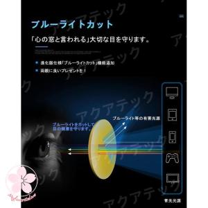 遠近両用メガネ 老眼鏡 軽量 ブルーライトカッ...の詳細画像2
