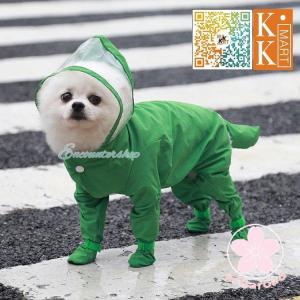 犬用 レインコート 中型犬 小型犬 雨具 カッパ 犬服 防水 ドッグ ペット服 ドッグウエア ペットポンチョ 梅雨 散歩 お出かけ 防雨 ペットレイングッズ
