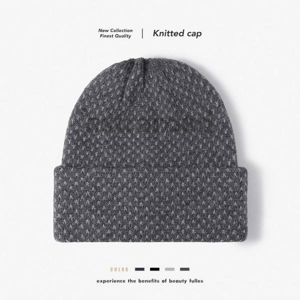 ニット帽 ワッチ ワッチキャップ キッズ レディース メンズ 帽子 ダブルニット ドット 秋冬 防寒