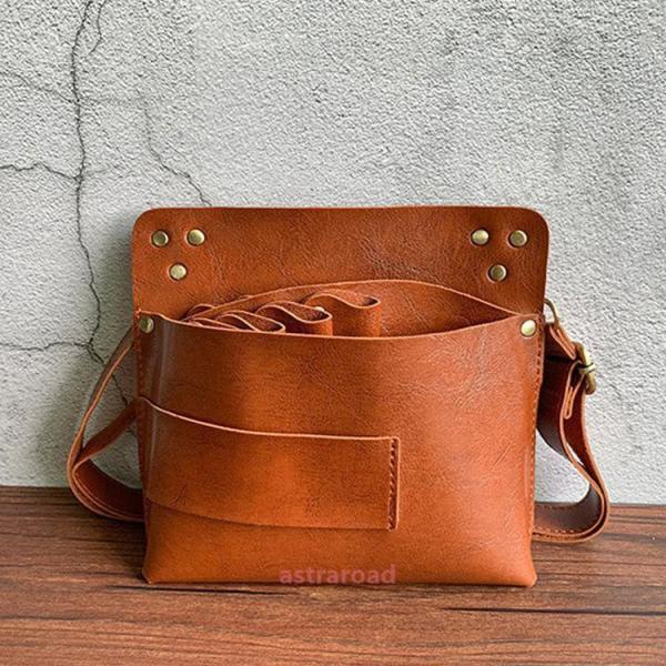 シザーケース 美容師 ウェストポーチ トリマー カット用品  シザーバッグ サロン 多機能 大容量 ...