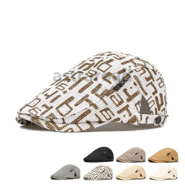 ハンチング メンズ 麦わら リゾート帽子 ハンチング帽 麦わら帽子 通気 メッシュ ナチュラル感