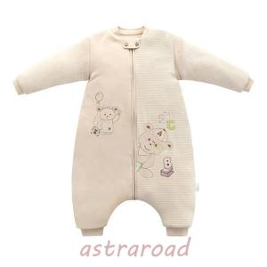 新生児 スリーパー 赤ちゃん おくるみ　綿毛布 寝具 ベビー パジャマ 出産祝い 退院 お宮参り 冷房対策　あったか60 70 80 90 95｜astraroad