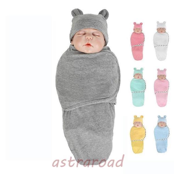 ベビー おくるみ 赤ちゃん スリーパー ベビースワドル 男の子 女の子 新生児 タオルケット 毛布 ...