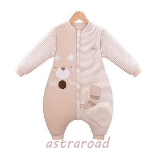 新生児 スリーパー 赤ちゃん おくるみ　綿毛布 寝具 ベビー パジャマ 出産祝い 退院 お宮参り 冷房対策　あったか60 70 80 90 95｜astraroad