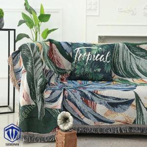 マルチカバー 180×230cm インド綿180％ ナチュラル 北欧 ソファーカバー 掛けるだけ 無地 アジアン エスニック 一枚布 長方形 3人掛け ベッド かわいい