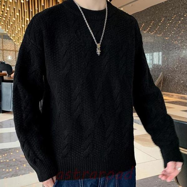 春秋冬　ニット セーター　メンズ カーディガン　セーター 男性　ニット コート アウター  ゆるシル...