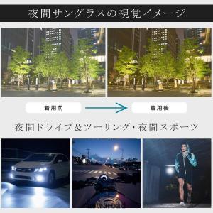 爆買 偏光サングラス ナイトドライブ サングラ...の詳細画像5