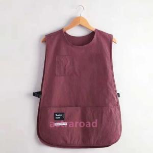 エプロン かぶるだけ ショート丈エプロン レデ...の詳細画像4