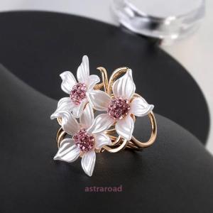 スカーフ留め スカーフリング アクセサリー ブ...の詳細画像1