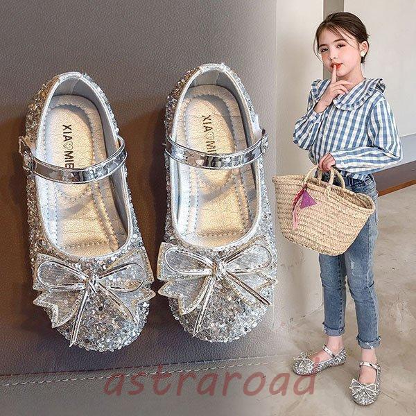 子供靴 フォマールシューズ 女の子 靴 パンプス 結婚式 ピアノ 発表会 プリンセス 子ども靴 ジュ...