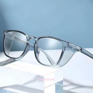 花粉対策メガネ メンズ ブルーライトカット ゴ...の詳細画像3