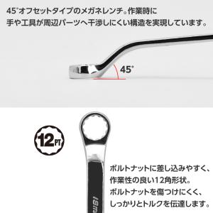 メガネレンチセット ミリ (7本組) | メガ...の詳細画像2