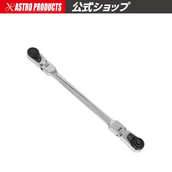 1/4DR&amp;1/4HEX 72T ダブルフレックスラチェットハンドル | ビット ソケット ギヤレン...