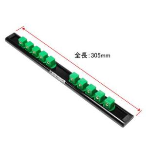 AP 1/2DR アルミレールソケットホルダー マグネット付