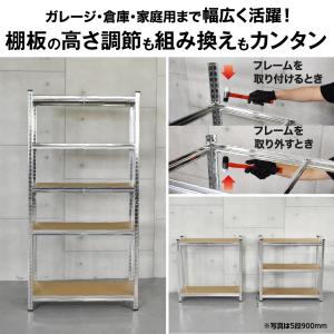 スチールラック 900mm 5段 | 幅90 ...の詳細画像3