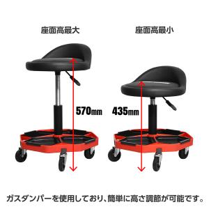 ローラーシート バックレスト付 | 背もたれ付...の詳細画像3