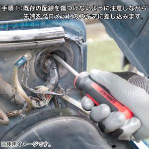 配線通しドライバー【電工工具 引き込み作業】【...の詳細画像1