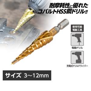 アストロプロダクツ（ASTROPRODUCTS） スパイラルステップドリル 4