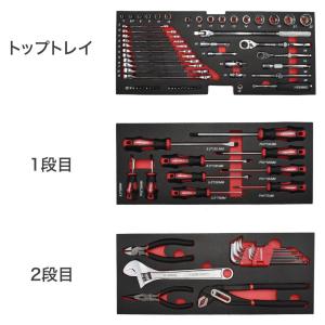 ツールセット 82点組 ブラック TS226 ...の詳細画像1
