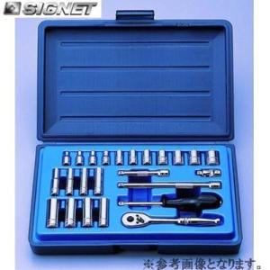 SIGNET 11724 1/4DR 24PC MM ソケットレンチセット【シグネット】