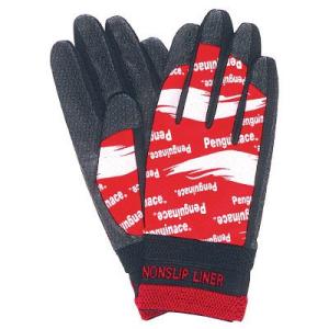 Penguinace PA7030 ノンスリップライトPパターン甲メリ レッド M【ワークグローブ ...