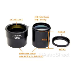 AstroStreet GSO 2インチ コマ...の詳細画像3