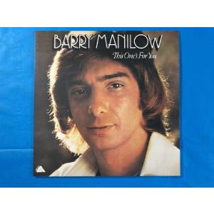 美盤 バリー・バニロウ Barry Manilow 1980年 LPレコード 想い出の中に This One's For You 国内盤 Pop｜astrotunes