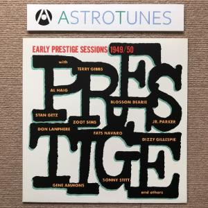 美盤 オムニバス V.A. 1992年 LPレコード Early Prestige Sessions 1949/50 国内盤 スタン・ゲッツ ディジー・ガレスピー｜astrotunes