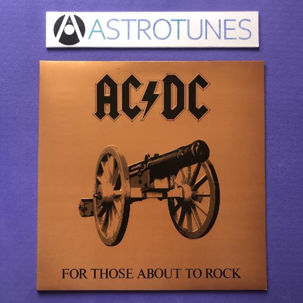 美盤 美品 米国盤 AC/DC 1981年 LPレコード 悪魔の招待状 For Those Abou...