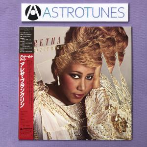 傷なし美盤 アレサ・フランクリン Aretha Franklin 1983年 LPレコード Get It Right 国内盤 帯付 R&B Luther Vandross, Marcus Miller｜astrotunes